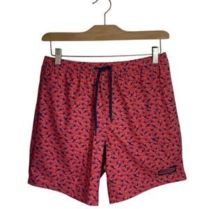 Vineyard Vines 7 Inch Airplane Printed Chappy Swim Trunks Shorts M-116 Sz XS